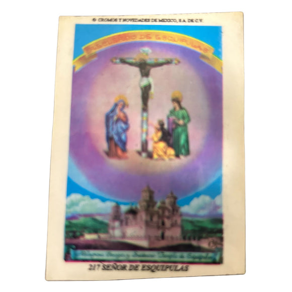 Senor de Esquipulas Prayer Card (Vintage)