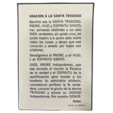 A La Santa Trinidad Prayer Card (Vintage)