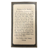 St. Martha Prayer Card (Vintage)