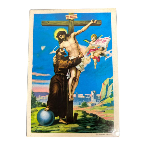 San Francisco de Asis Prayer Card (Vintage)