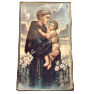 Rogativa a San Antonio Prayer Card (Vintage)