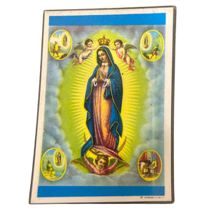 Virgen Santisima de Guadalupe Prayer Card (Vintage)