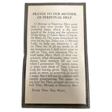 Prayer to our Mother of Perpetual Help Prayer Card (Vintage)