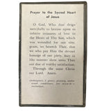 Prayer to the Sacred Heart of Jesus (Vintage)