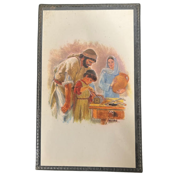 Family Prayer - Prayer Card (Vintage)