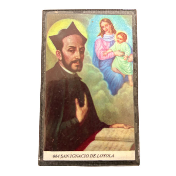 San Ignacio de Loyola Prayer Card (Vintage)