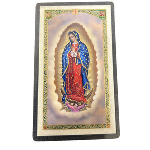 Maria Santisima de Guadalupe Prayer Card (Vintage)