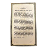 Sra. De San Juan Prayer Card (Vintage)