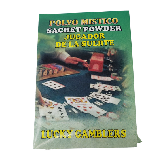 Lucky Gamblers Sachet Powder / Jugador De La Suerte Polvo Mistico