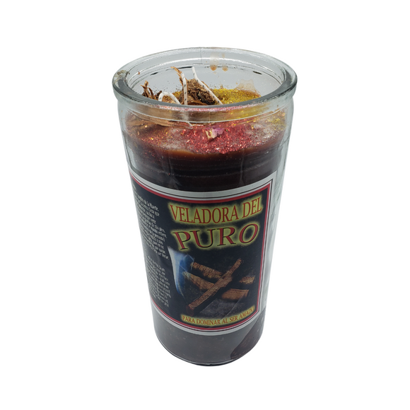 Jumbo Veladora Del Puro / Fixed Cigar 14 day Candle