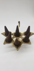 Six Cone Incense Holder