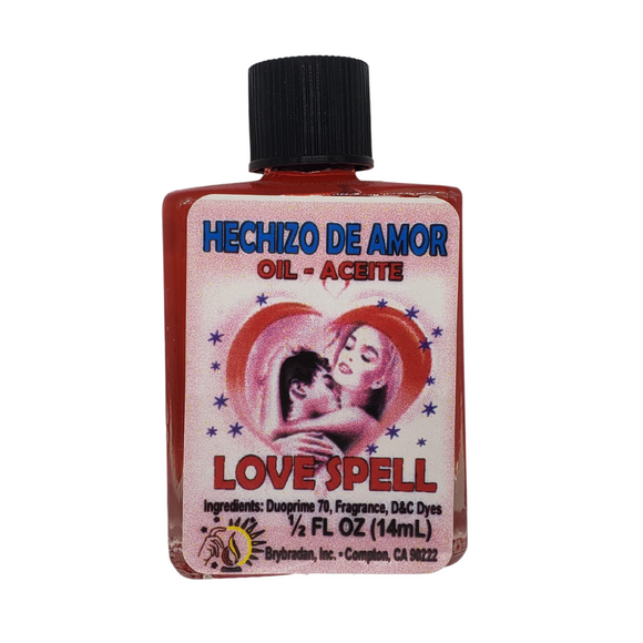 Love Spell Oil / Hechizo De Amor Aceite