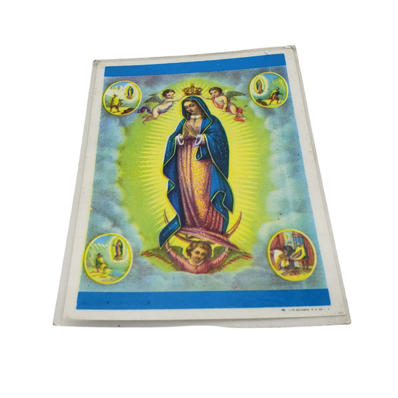 Virgen De Guadalupe Prayer Card (Spanish)