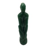 Male Figure Candle Green 8'