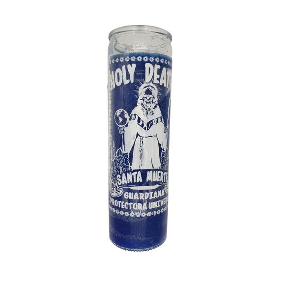 Holy Death Blue Candle / Santa Muerte Veladora Azul