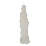 WOMAN FIGURE WHITE 8' INCH  / CANDELA DE MUJER