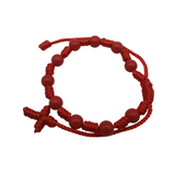 Cross protection bracelet red (Adult Size)