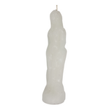 WOMAN FIGURE WHITE 8' INCH  / CANDELA DE MUJER