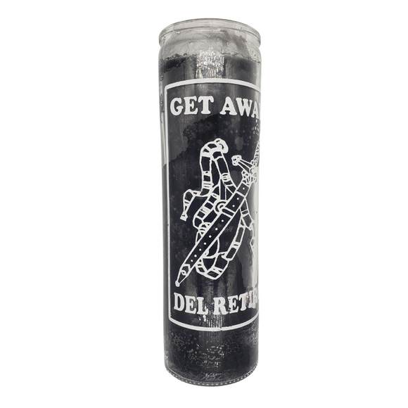Get Away Black Candle / Del Retiro Veladora Negra