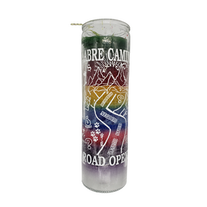 Abre Camino 7 Color Veladora / Road Opener 7 Day Ritual Candle