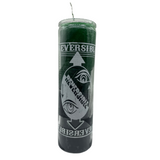 Green & Black Reversible Candle / Veladora