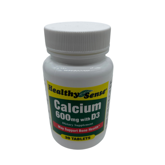 Calcium 600mg with D3 30 Capsules
