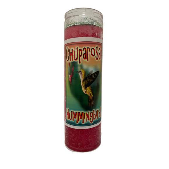 Hummingbird fixed ritual candle / Chuparosa veladora preparada