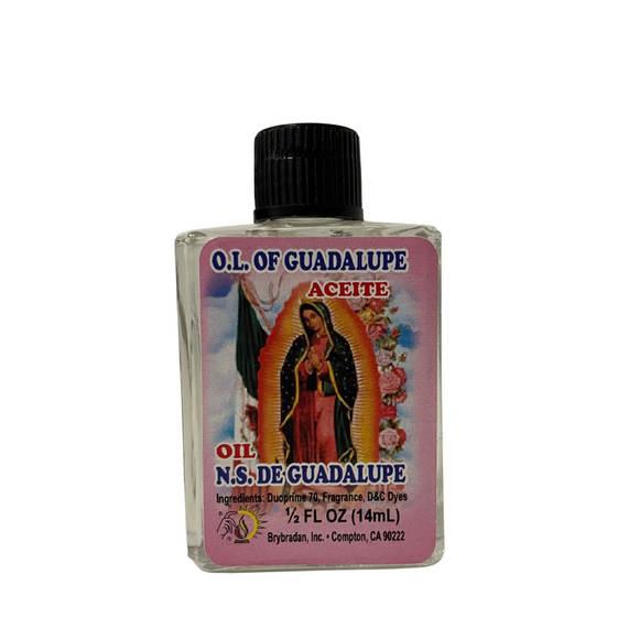 Virgin de Guadalupe Aciete / Virgin Mary Oil