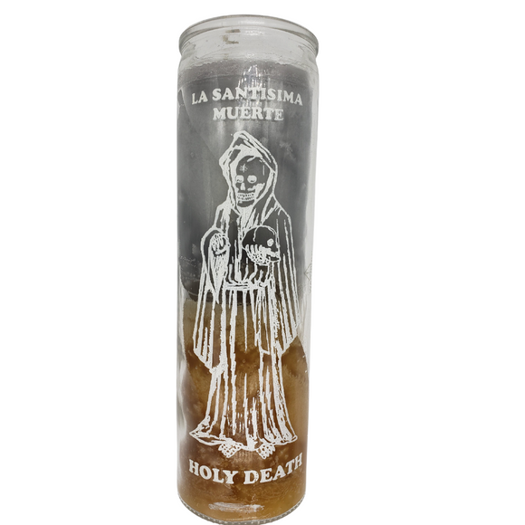 Holy Death Ritual Candle / La Santisima Muerte Veladora 2 Color