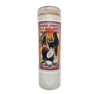 SANTA MUERTE PREPARADA CON AROMA DE COCO