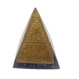 Golden Egyptian Pyramid