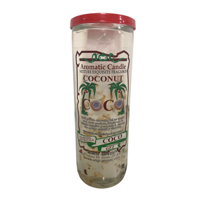 Gel Candle Coconut / Coco Veladora de Gel