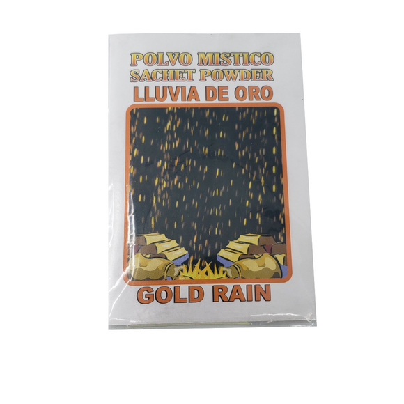 GOLD RAIN POWDER / LLUVIA DE ORO POLVO