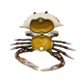 Bejeweled Crab Jewelry Box