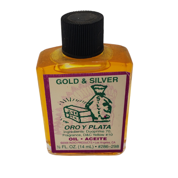 Gold & Silver Oil / Oro Y Plata Aceite