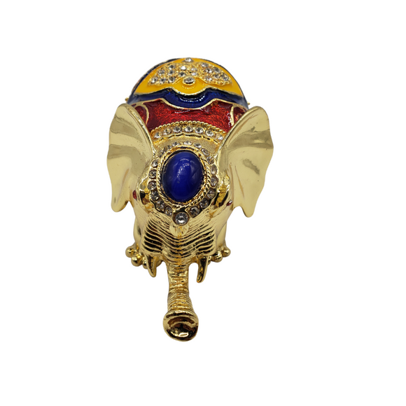 Bejeweled Elephant Jewelry Box / Joyero de Elephante