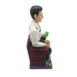 Malverde Sitting Statue 9'