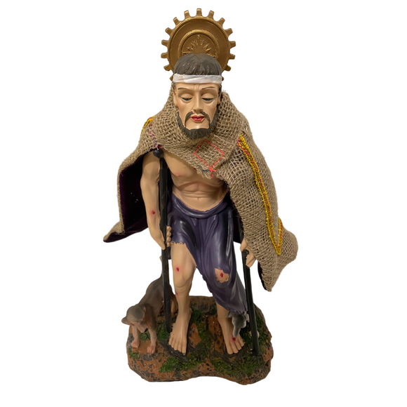 Saint Lazarus / San Lazaro Custom Statue 1.5 FT