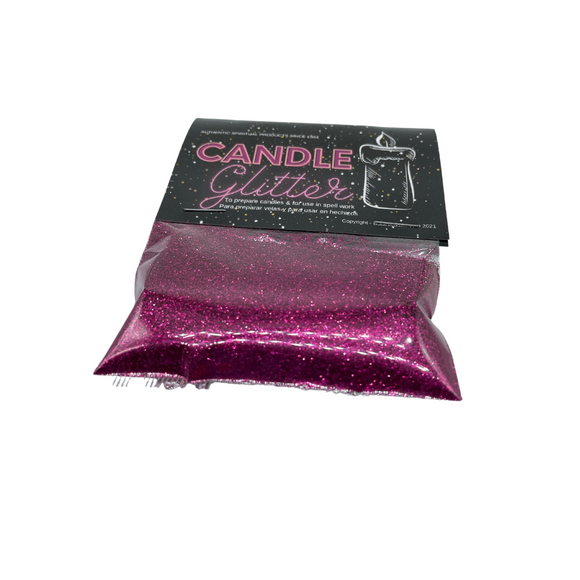 Pink Candle Glitter