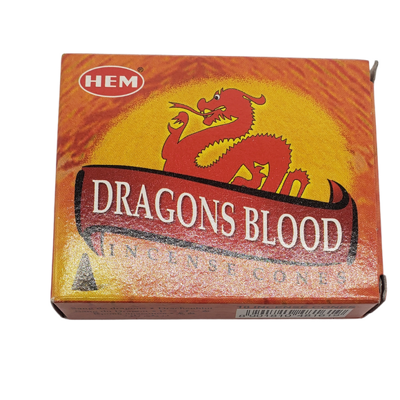 Dragon's blood incense cones