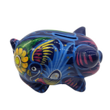 Hand Painted Piggy Bank  / Imported (Peru)