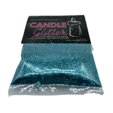 Blue Candle Glitter