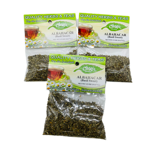 Albahaca Te / Sweet Basil Herbs 3 1/2 Oz Bags