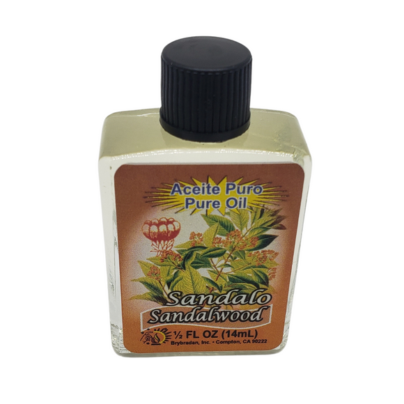 100% Pure Sandalwood Oil / Aceite de Sandalo Puro 100%