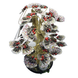 Genuine Money Pyrite Abrus Seed Tree