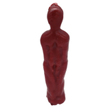 MALE FIGURE CANDLE RED 8" / CANDELA HOMBRE ROJO