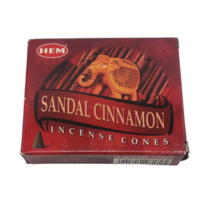 Sandal Cinnamon Incense Cones