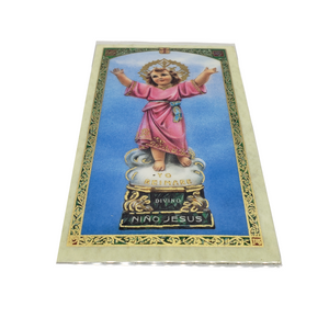Divino Nino Prayer Card