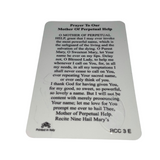 Our Mother Perpetual Help Prayer Card