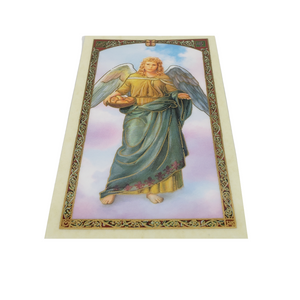 Archangel Barachiel Prayer Card (Spanish)